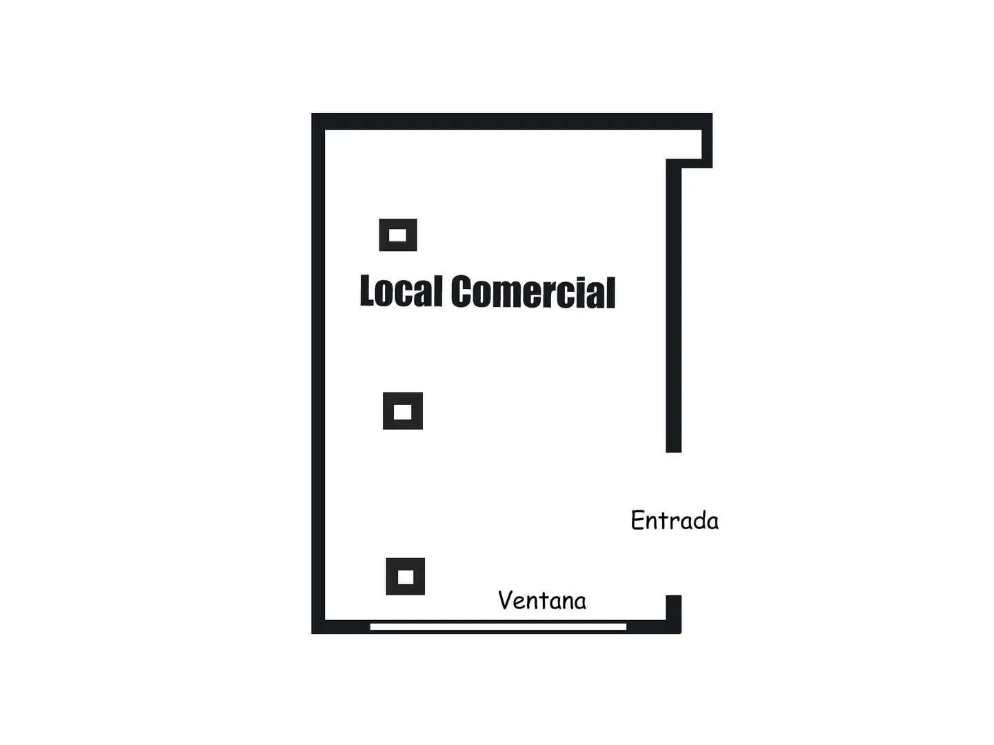 Vista exterior de Local en venta en Cájar