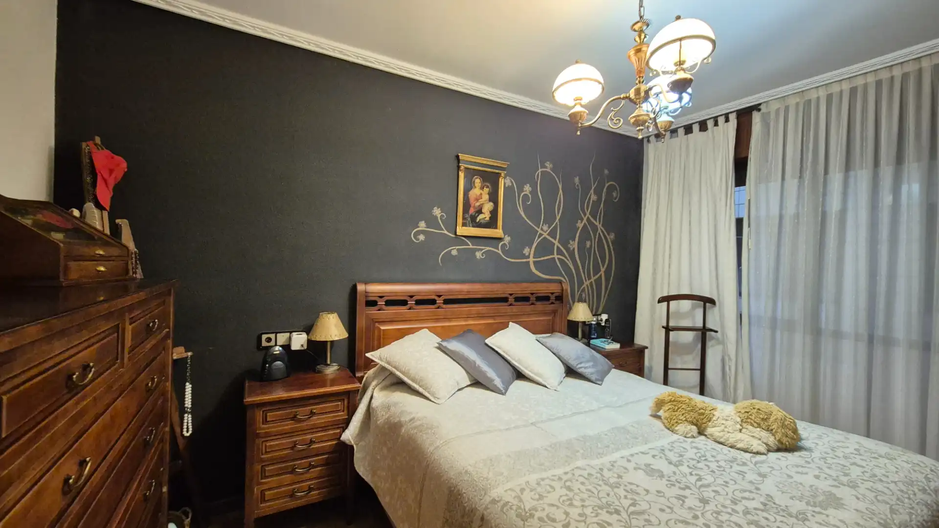 Schlafzimmer von Wohnung zum Verkauf in Palencia mit Balkon