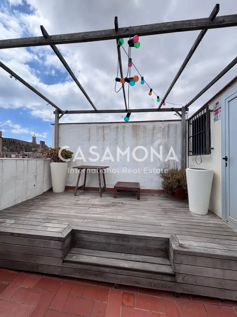Terrasse von Wohnungen zum Verkauf in Barcelona mit Klimaanlage, Heizung und Terrasse