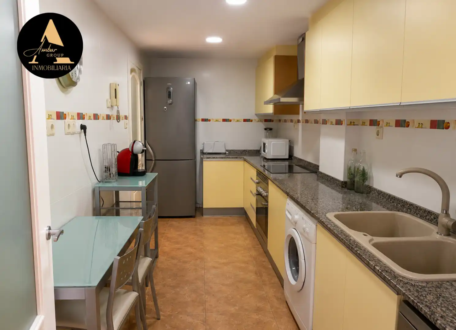 Küche von Wohnung zur Miete in Sagunto / Sagunt mit Privatgarten, Terrasse und Möbliert
