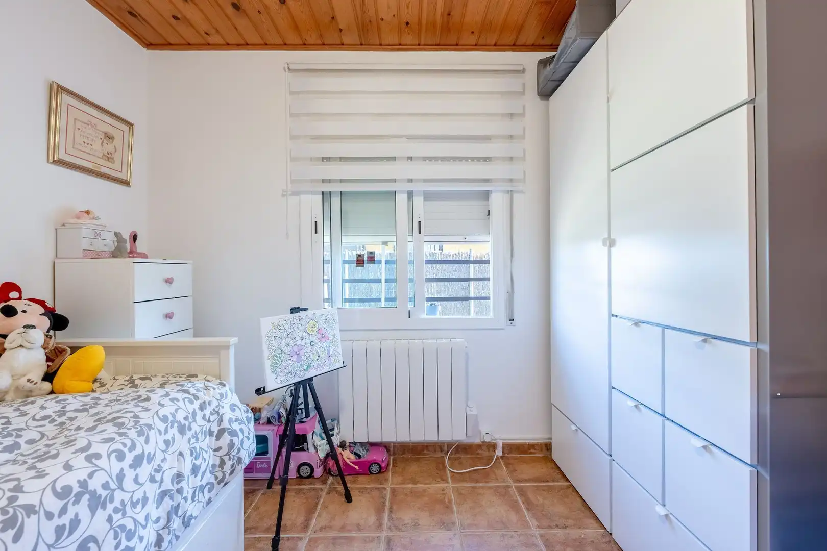 Bedroom of Houses for sale in Sant Cebrià de Vallalta  with Heating, Private garden and Storage room