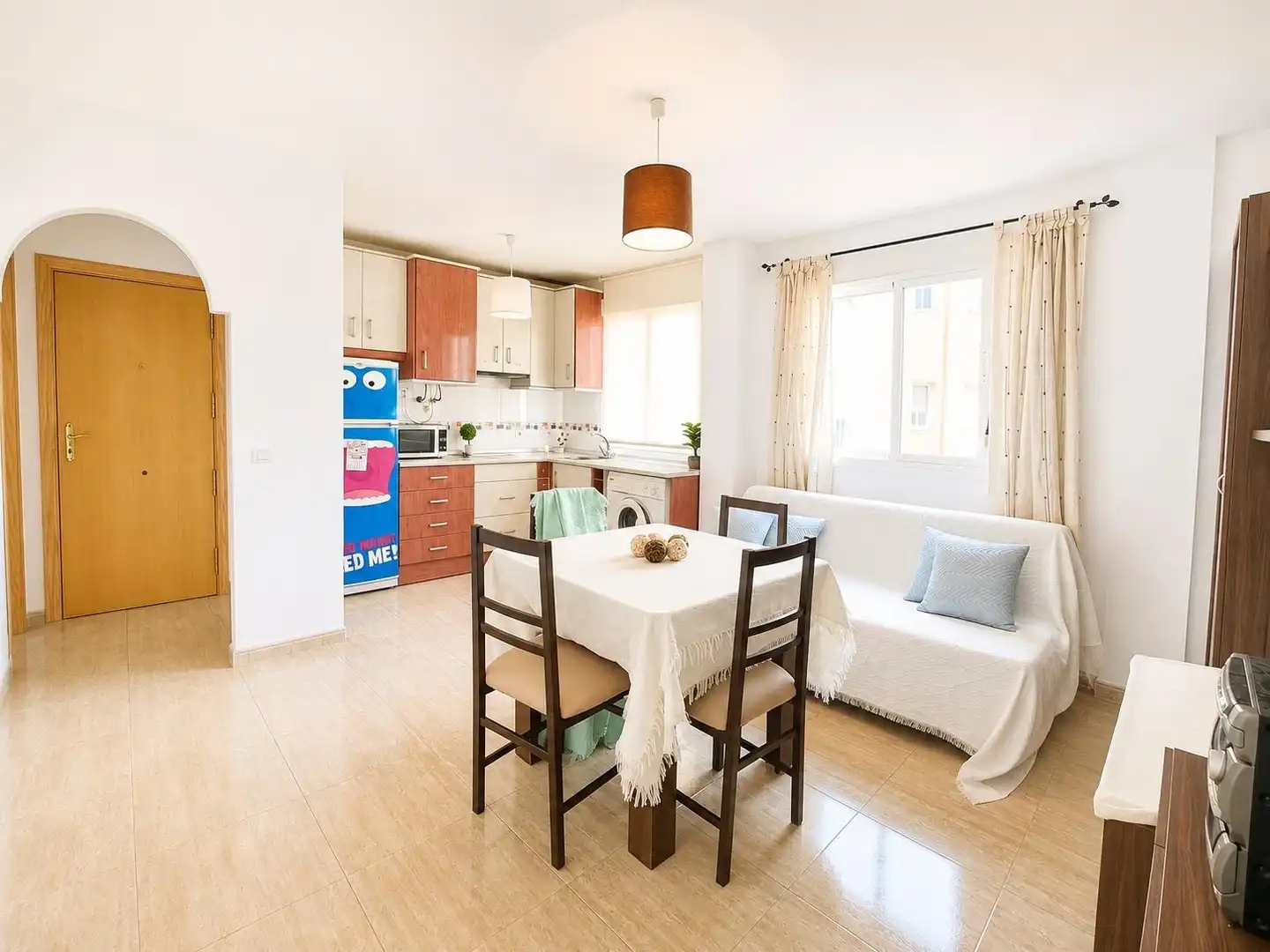 Cocina de Piso en venta en Roquetas de Mar con Aire acondicionado, Calefacción y Amueblado