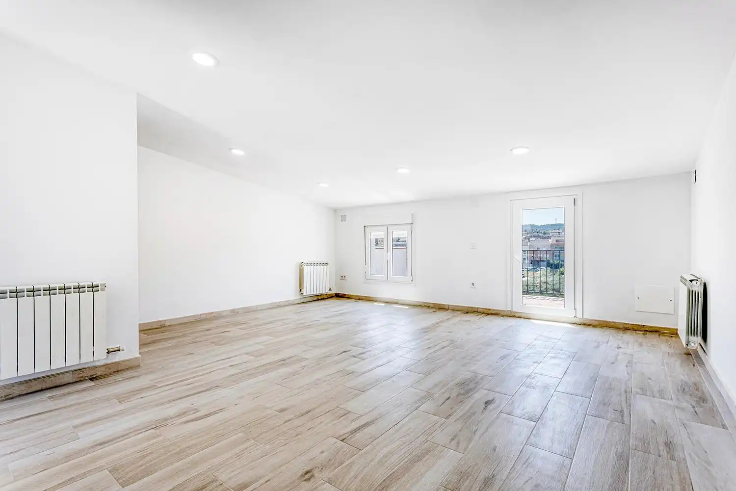 Sala de estar de Piso en venta en Santa Margarida de Montbui con Calefacción, Terraza y Trastero