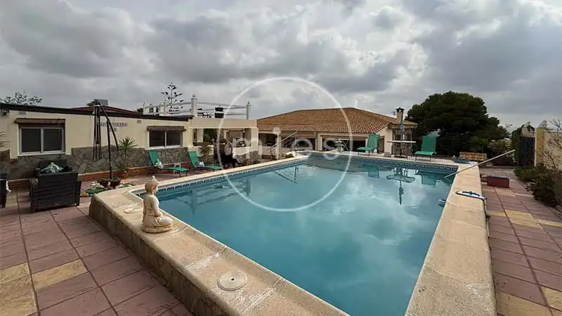 Swimming pool of Houses for sale in Turís  with Air Conditioner, Heating and Private garden