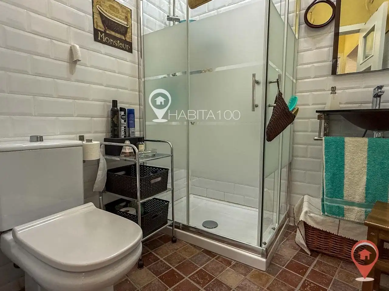 Baño de Casa o chalet en venta en Cañaveras con Aire acondicionado, Calefacción y Terraza