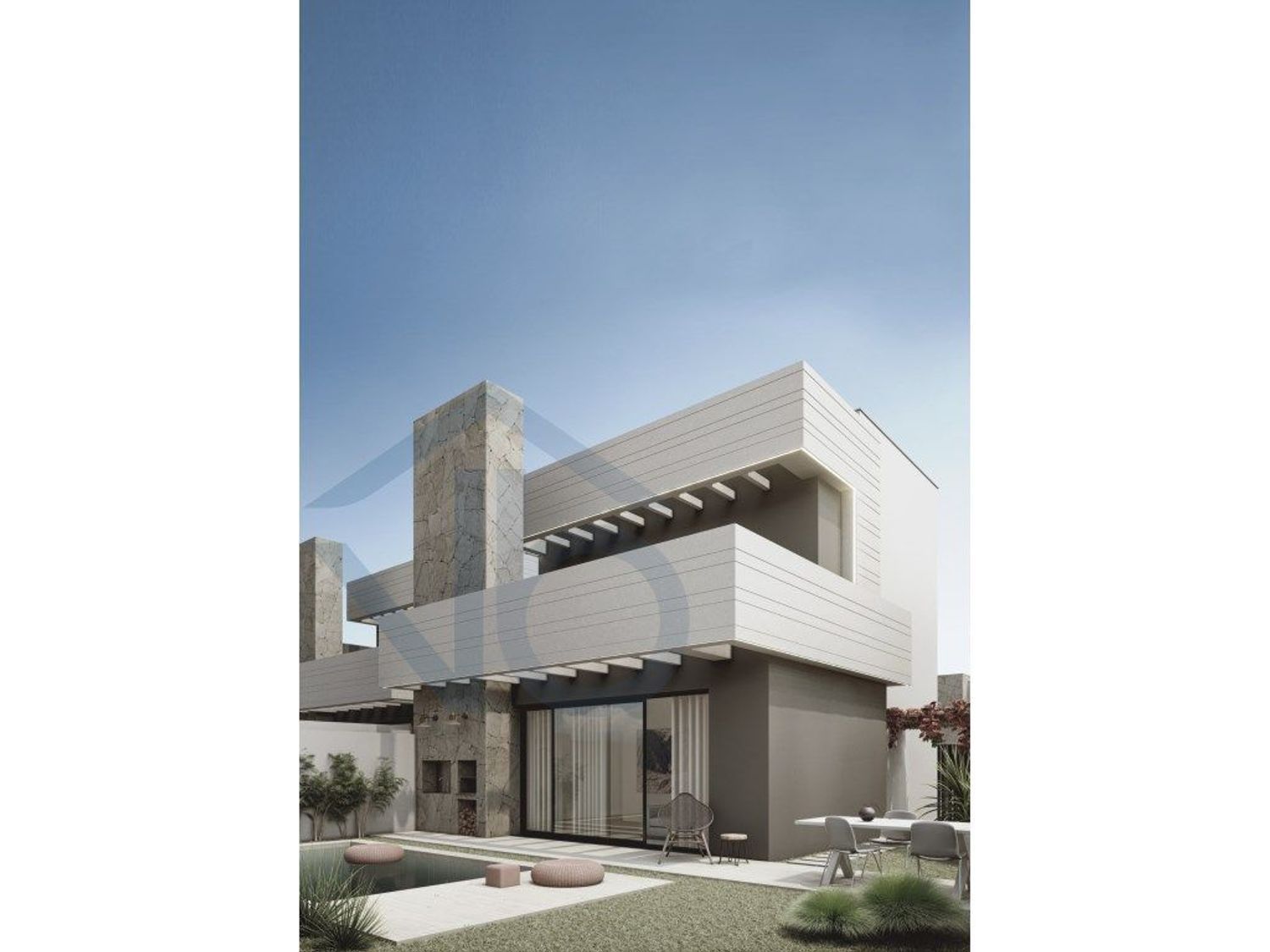 Vista exterior de Casa o xalet en venda en Pulpí amb Aire condicionat, Terrassa i Piscina