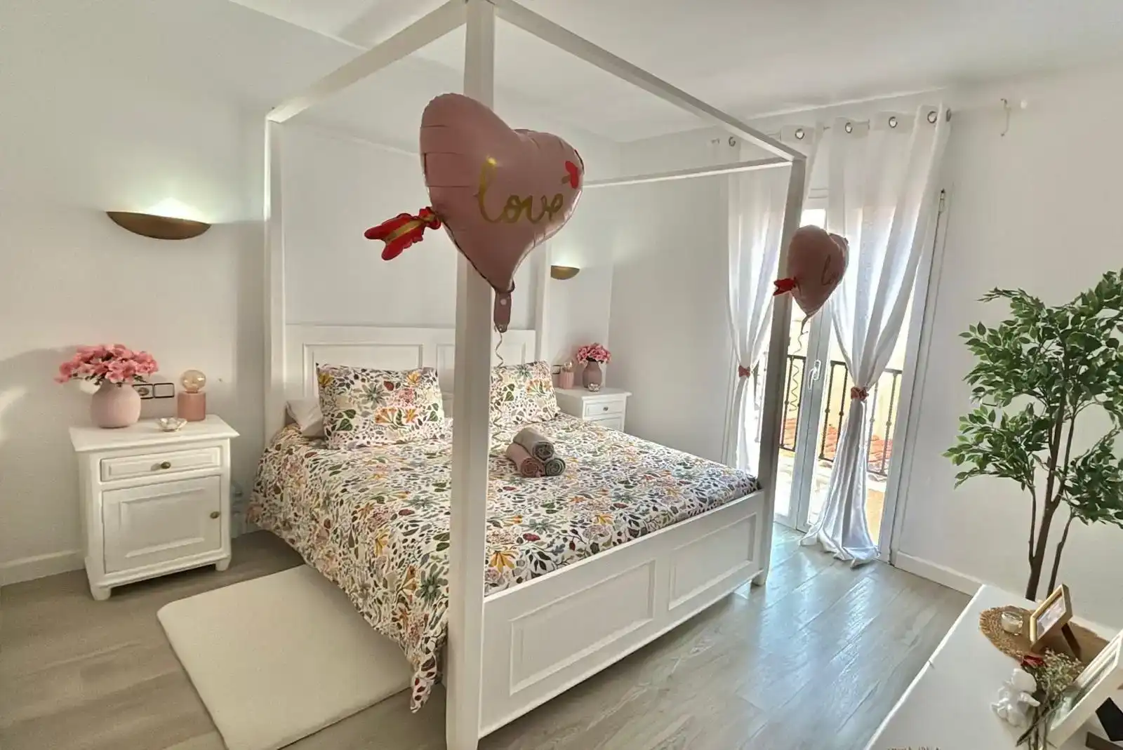 Dormitori de Casa o xalet de lloguer en Manacor amb Aire condicionat, Jardí privat i Parquet