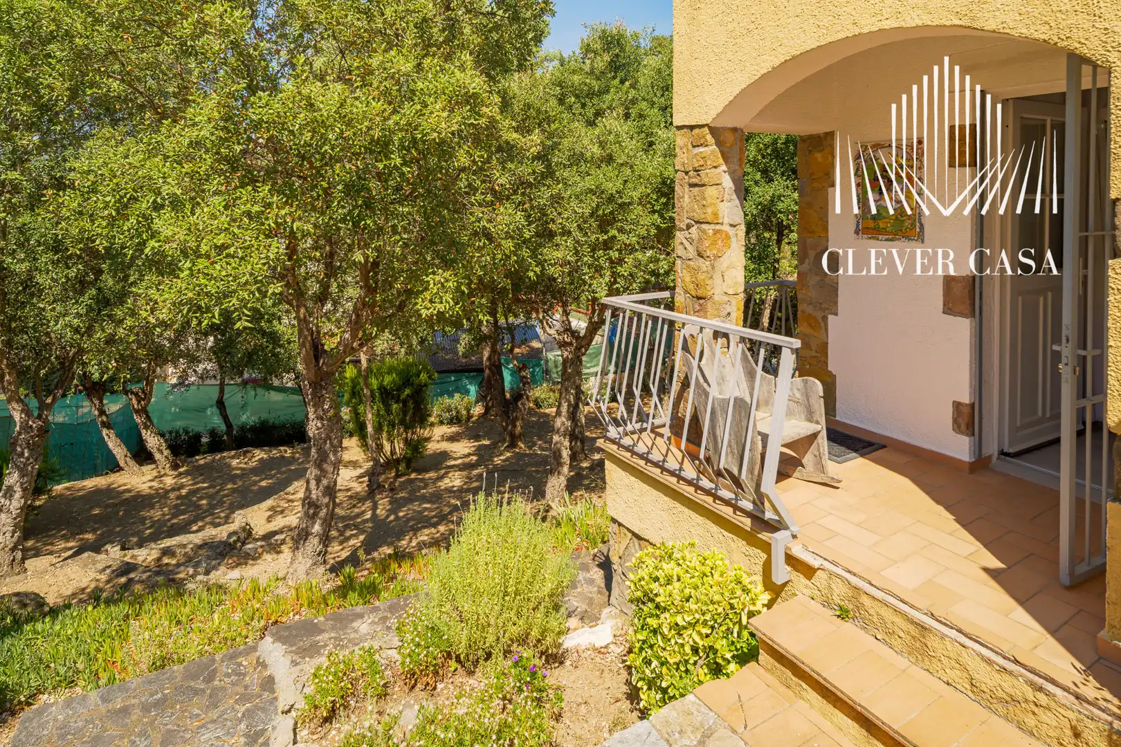 Terraza de Casa o chalet en venta en Calonge i Sant Antoni con Jardín privado, Parquet y Terraza