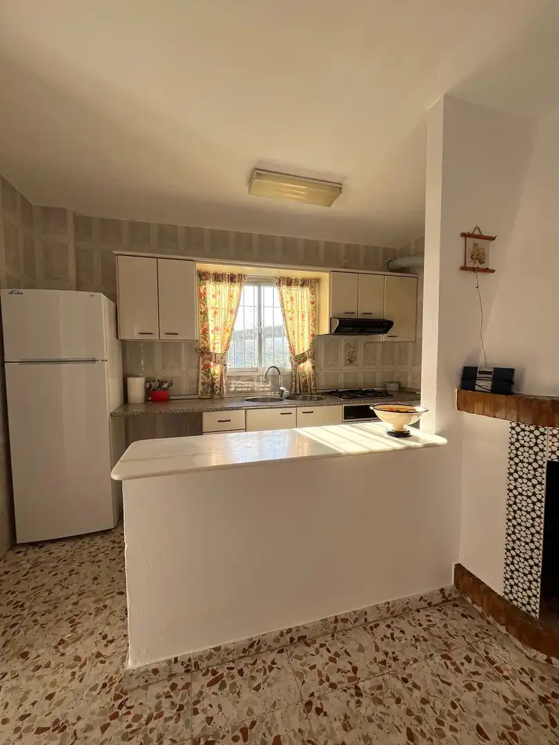 Cuina de Finca rústica en venda en Estepona amb Jardí privat i Terrassa