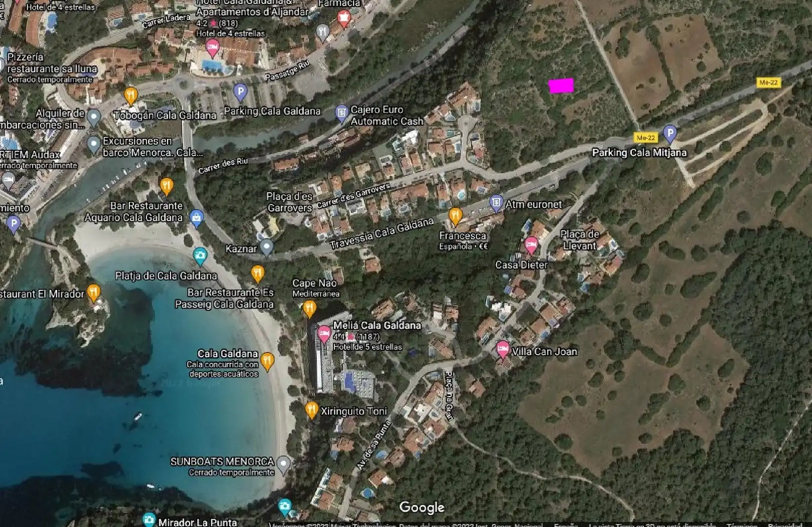 Residencial en venta en Cala Galdana
