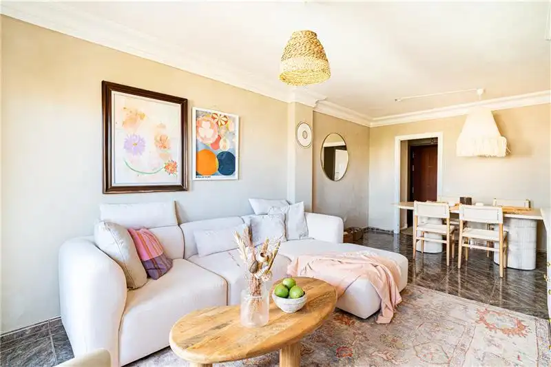 Sala de estar de Piso en venta en  Palma de Mallorca con Balcón