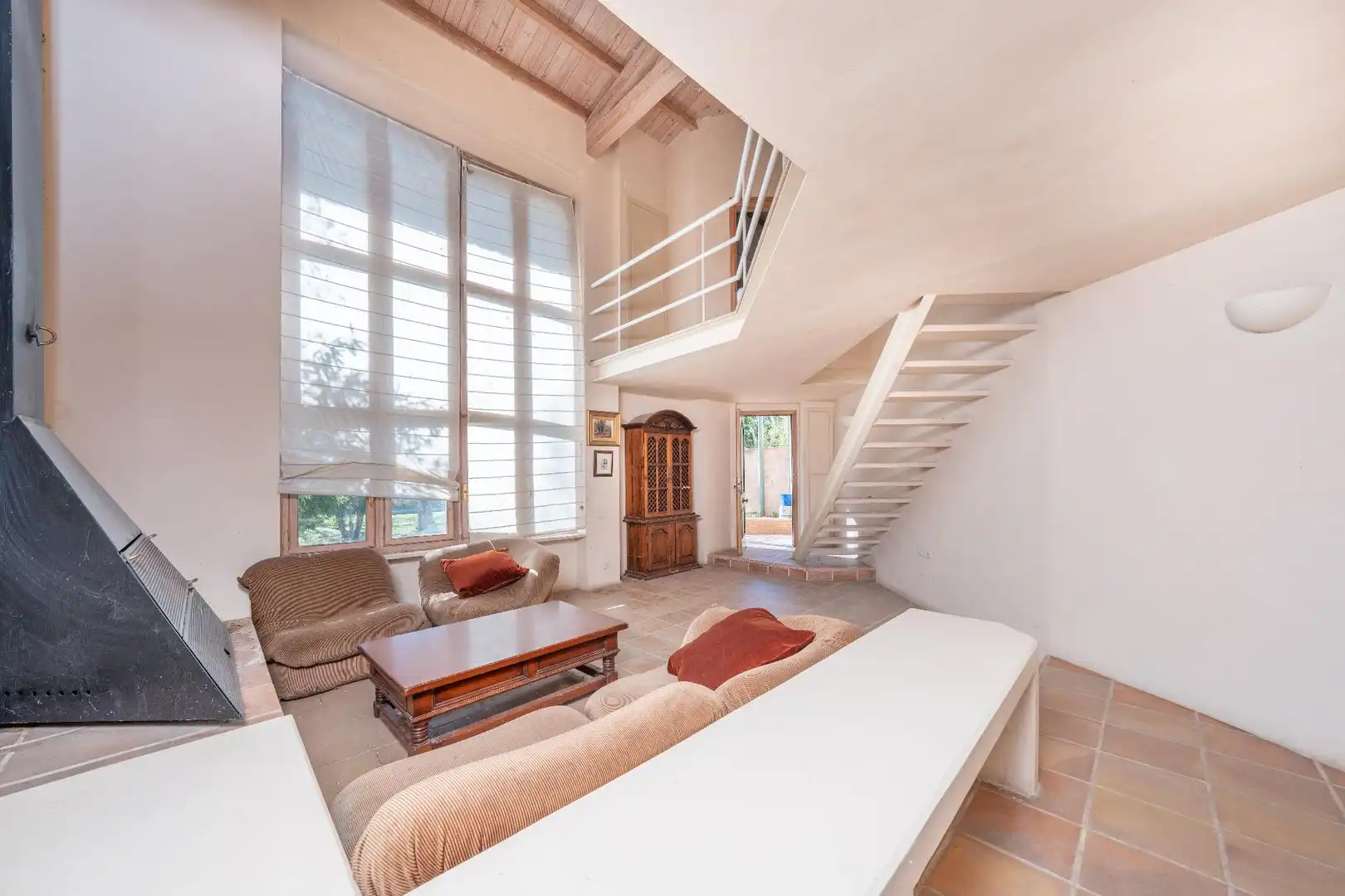 Living room of Houses for sale in Almansa  with Heating, Private garden and Terrace