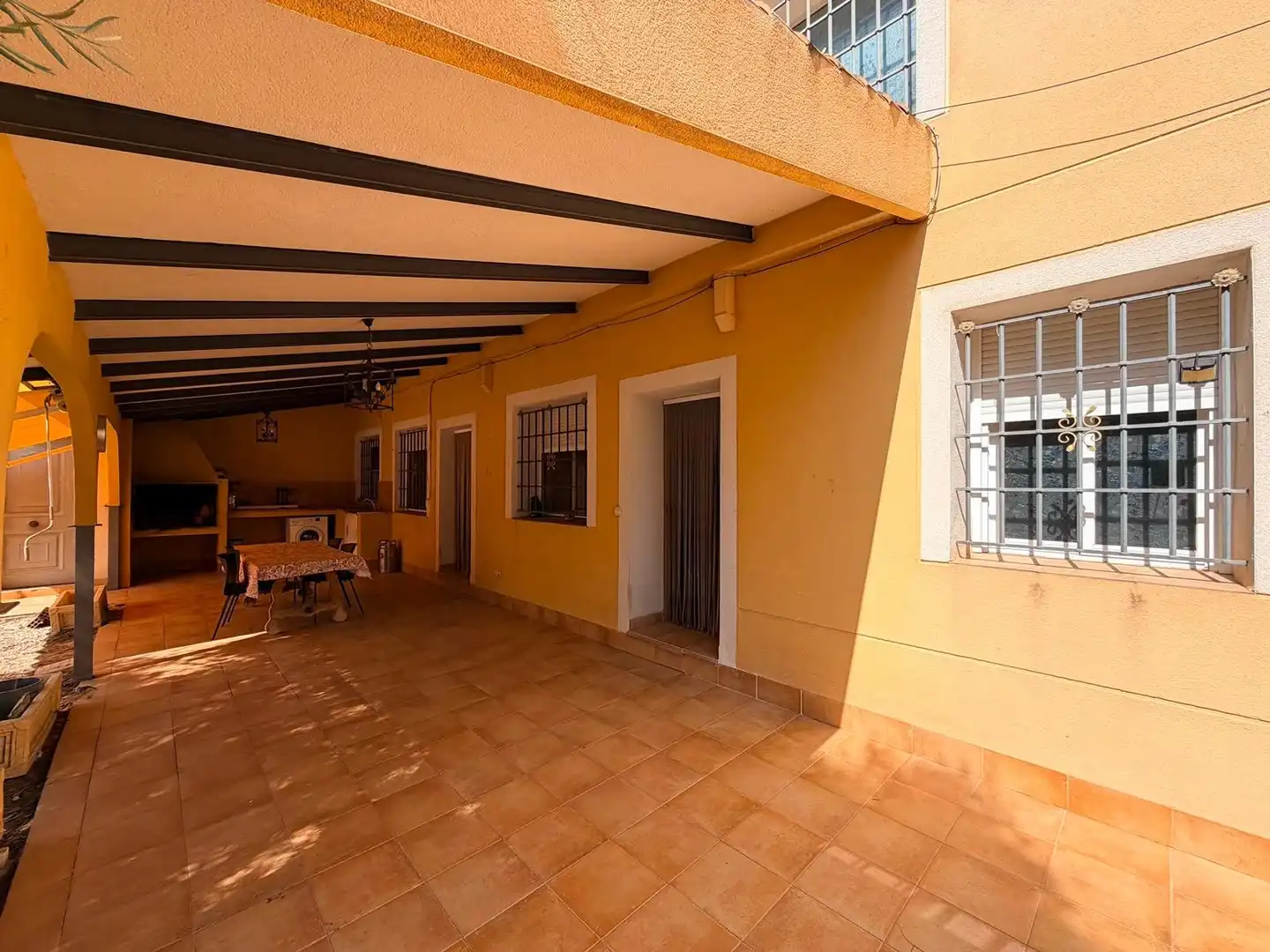 Terraza de Casa o chalet de alquiler en Elche / Elx con Aire acondicionado, Calefacción y Jardín privado