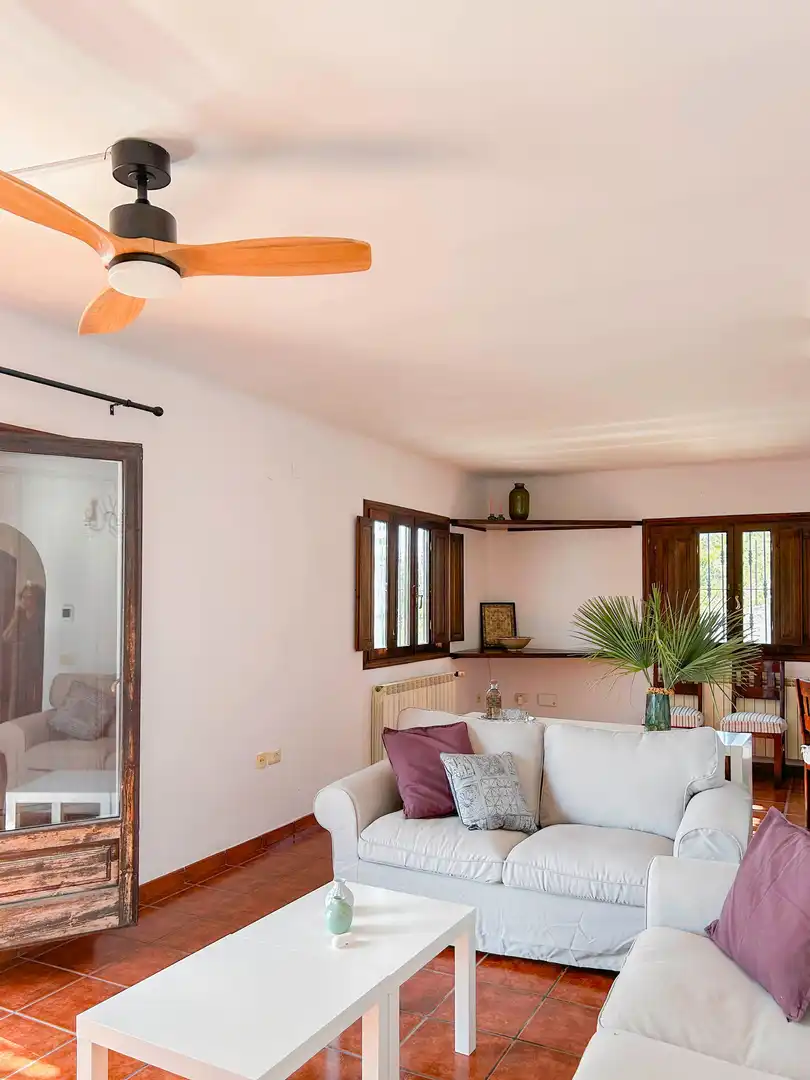 Living room of Houses for rent in Peñíscola / Peníscola  with Private garden, Terrace and Furnished