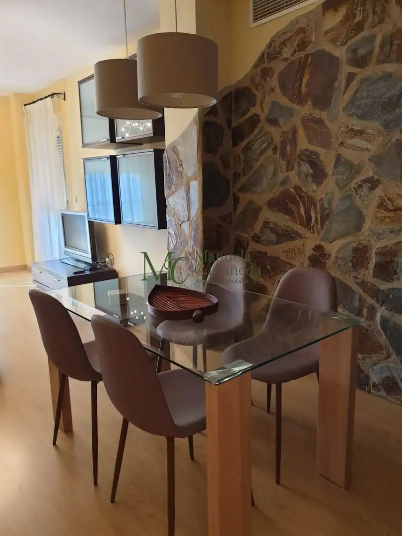 Comedor de Piso de alquiler en Mérida con Calefacción, Terraza y Amueblado