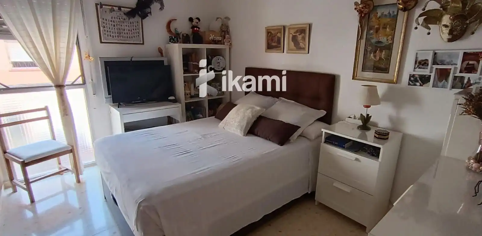 Bedroom of Flat for sale in Villajoyosa / La Vila Joiosa  with Air Conditioner, Heating and Terrace