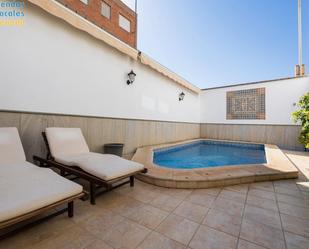 Swimming pool of House or chalet for sale in  Granada Capital  with Air Conditioner, Terrace and Swimming Pool