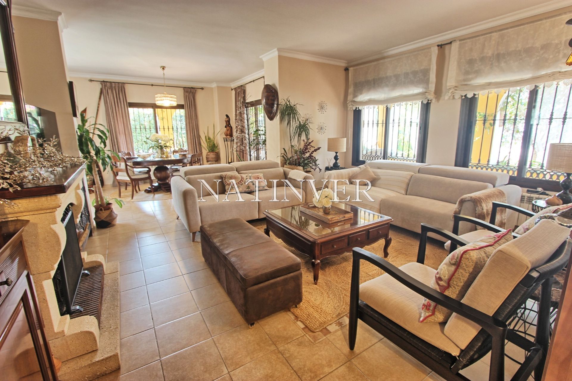 Living room of House or chalet for sale in Málaga Capital  with Air Conditioner, Heating and Private garden