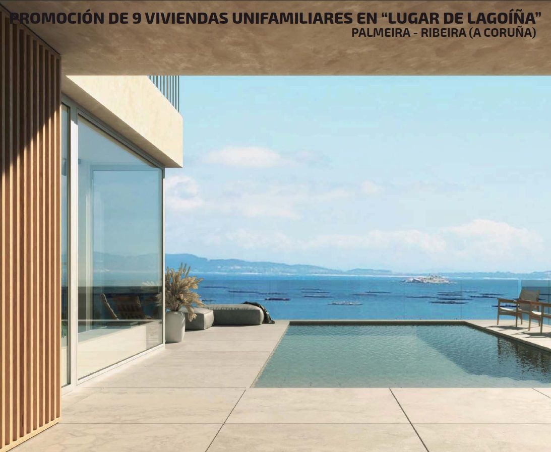 Piscina de Casa o xalet en venda en Ribeira amb Aire condicionat, Calefacció i Jardí privat