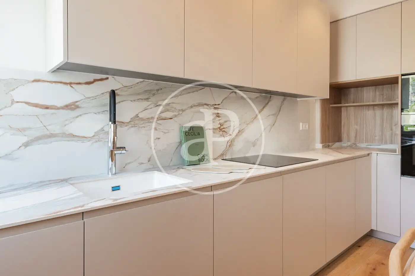 Kitchen of Flat for sale in Madrid  with Air Conditioner and Heating