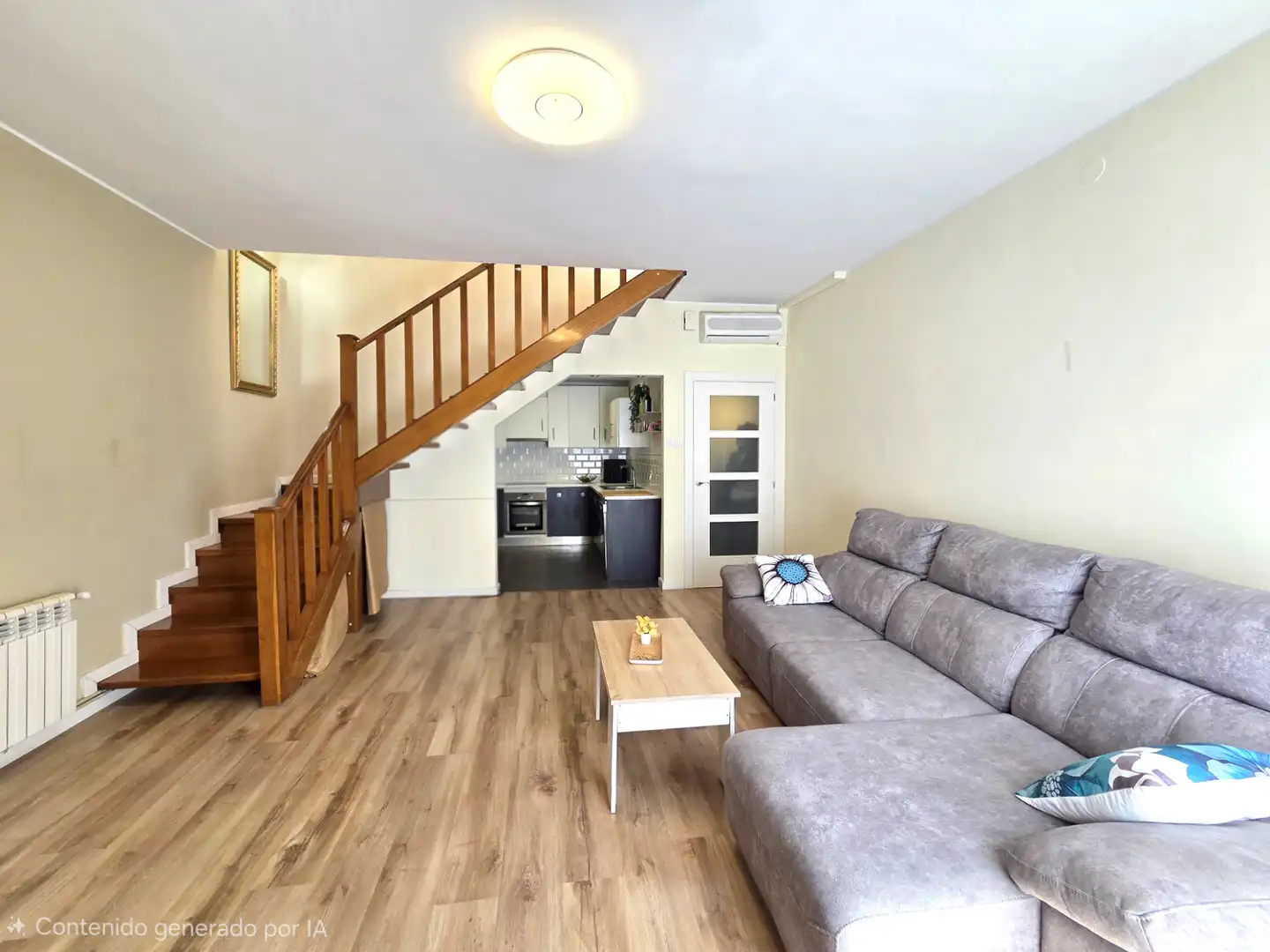 Wohnzimmer von Maisonette zum Verkauf in Cerdanyola del Vallès mit Klimaanlage, Heizung und Parkett