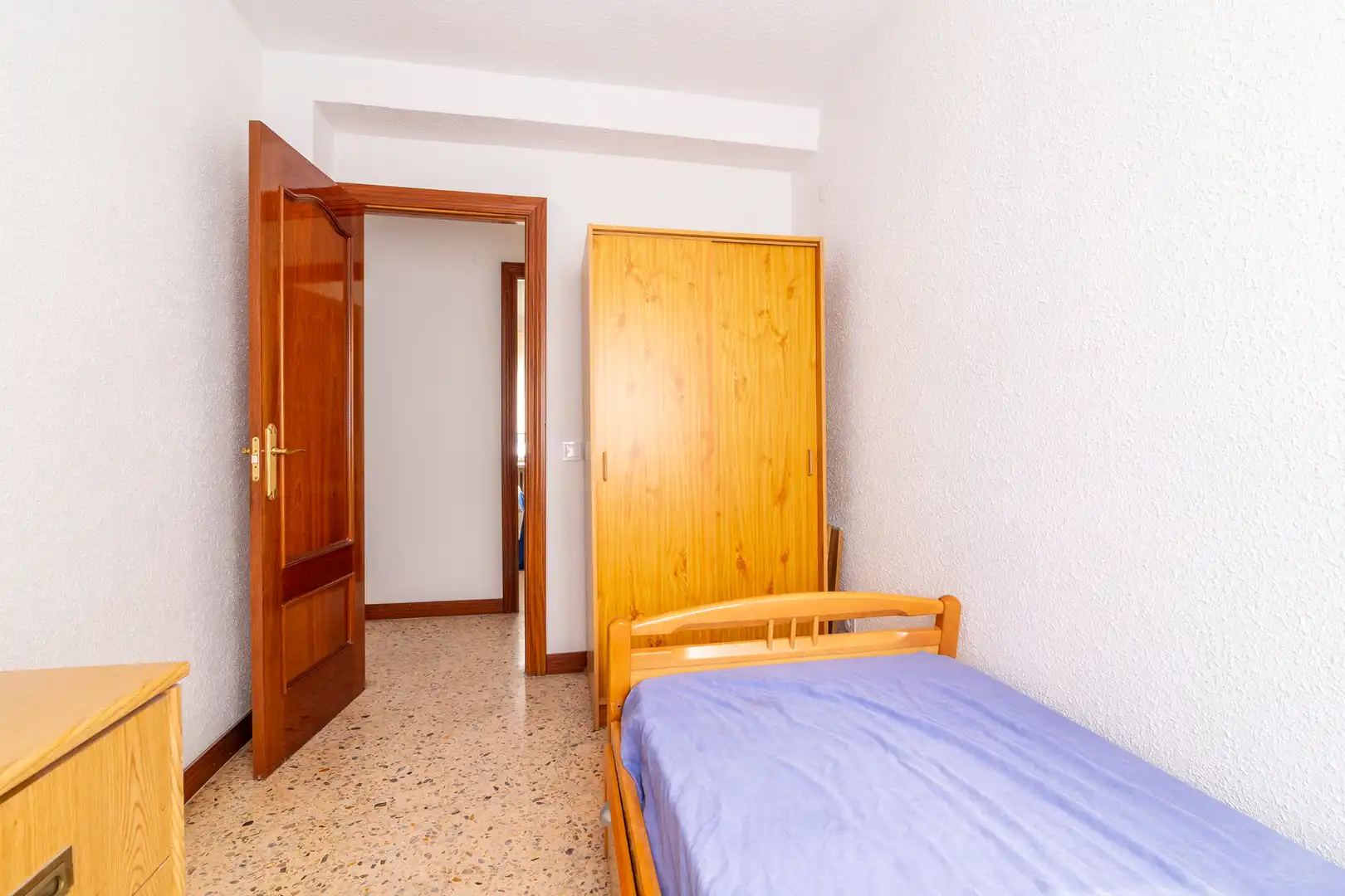 Bedroom of Attic for sale in Móstoles  with Heating, Terrace and Furnished