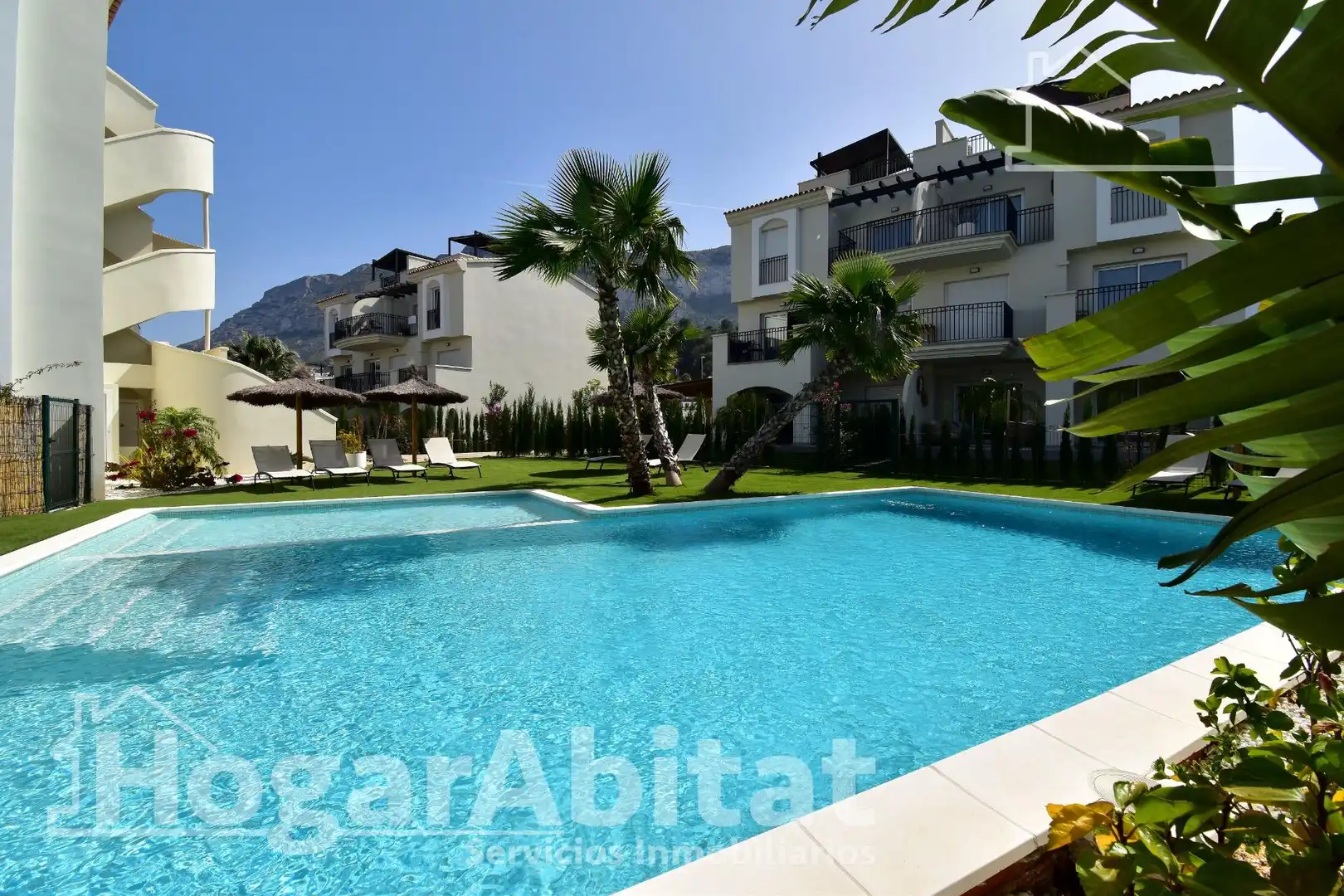 Exterior view of Flat for sale in Dénia  with Air Conditioner, Private garden and Terrace