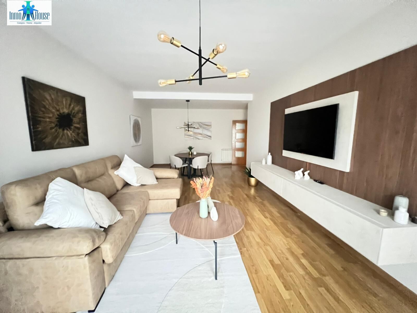 Sala de estar de Planta baja en venta en  Albacete Capital con Aire acondicionado, Calefacción y Jardín privado