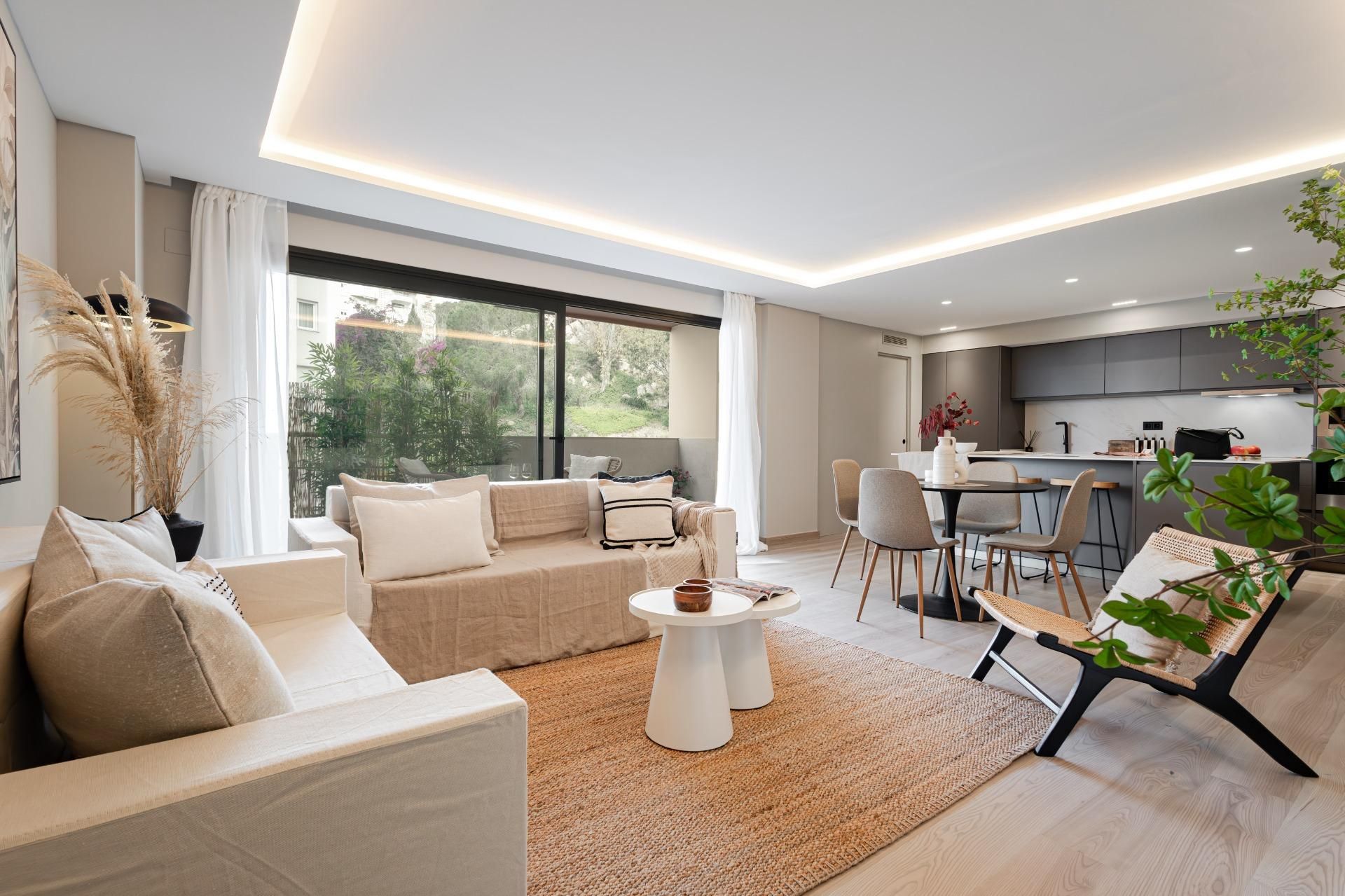 Living room of Flat for sale in Málaga Capital  with Air Conditioner, Heating and Parquet flooring