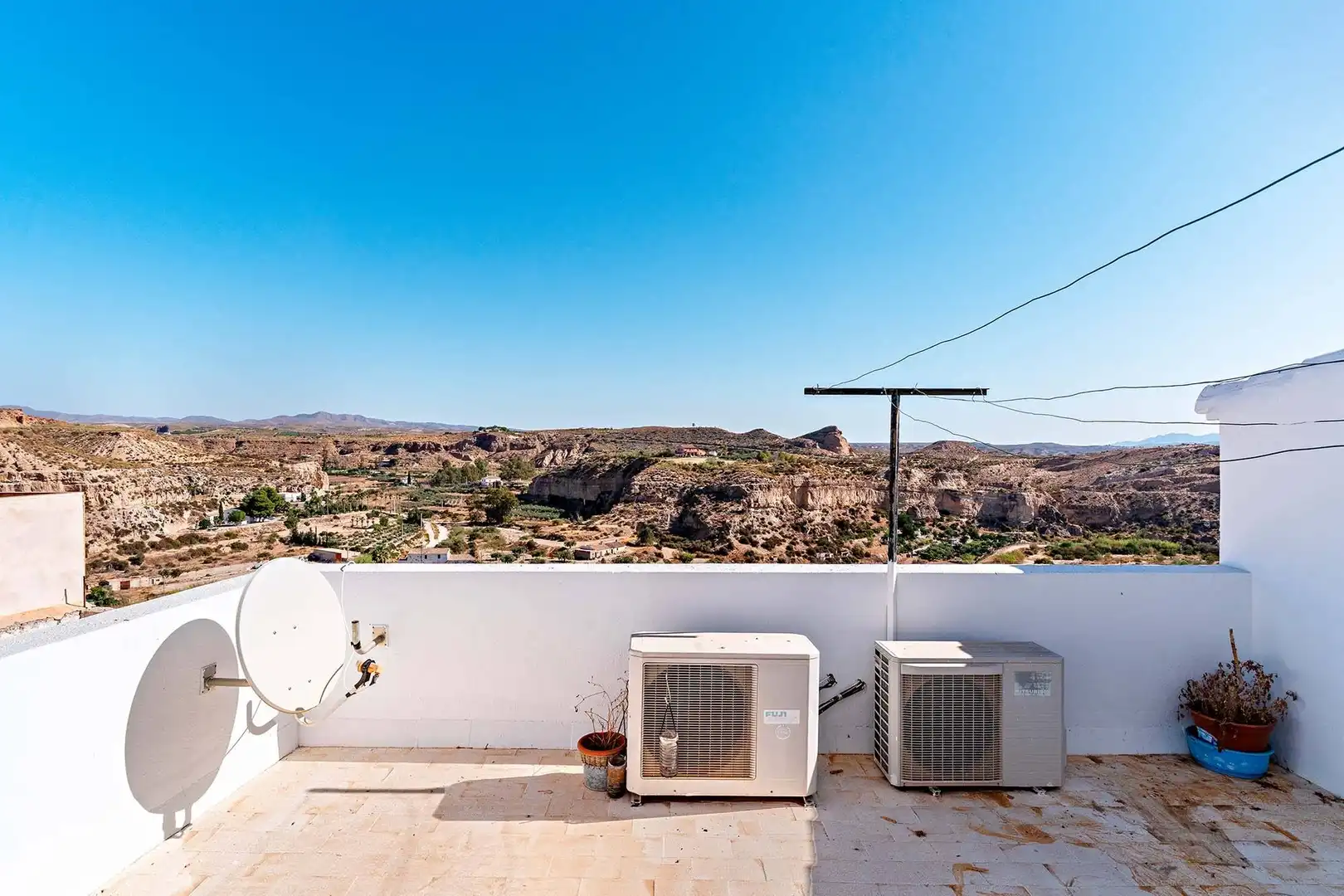 Vista exterior de Finca rústica en venta en Sorbas con Aire acondicionado