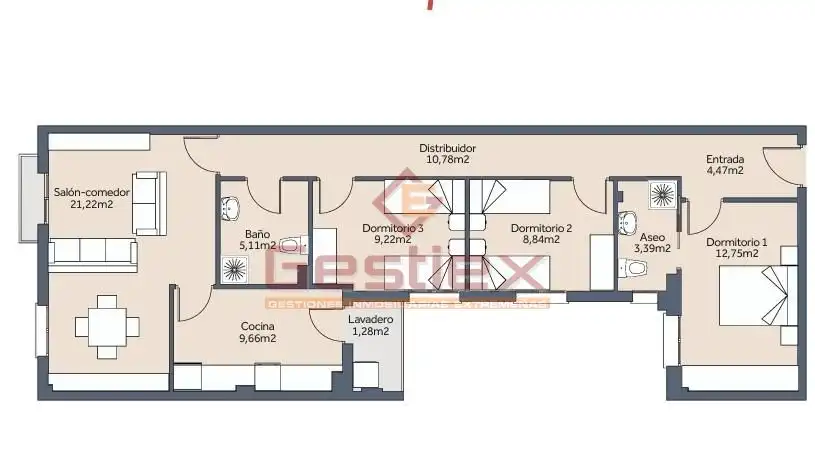 Flat with lift for sale in Almendralejo, imagen 13