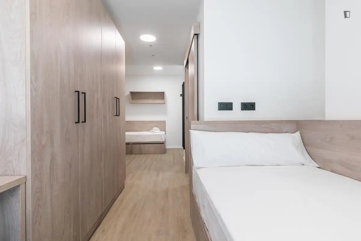 Bedroom of Flat for rent in Getafe  with Air Conditioner, Furnished and Internet