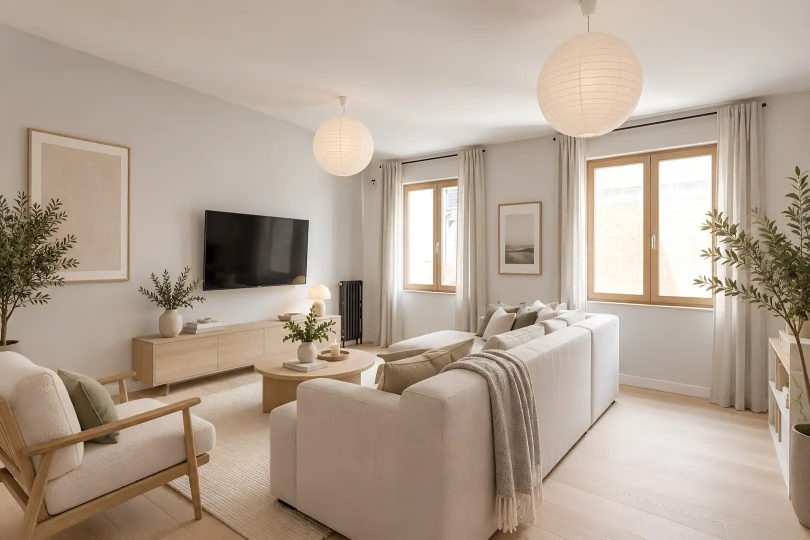 Sala de estar de Piso en venta en Chamartín