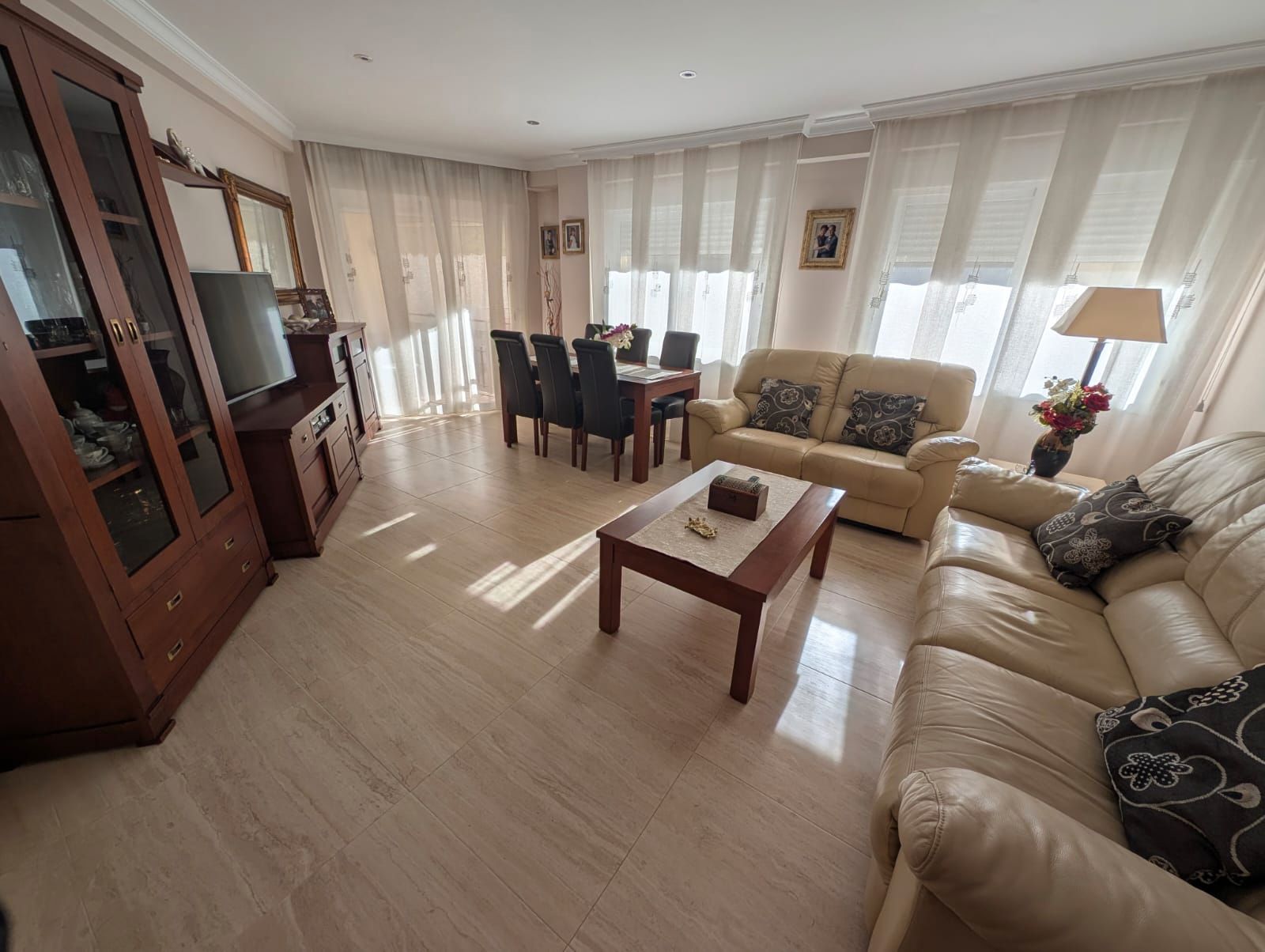 Living room of Flat for sale in Lucena  with Air Conditioner, Heating and Terrace