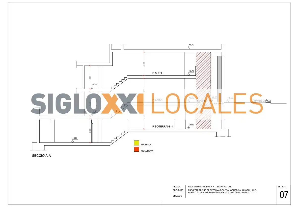 Business premises to rent in TRAVESSERA DE GRACIA, imagen 61