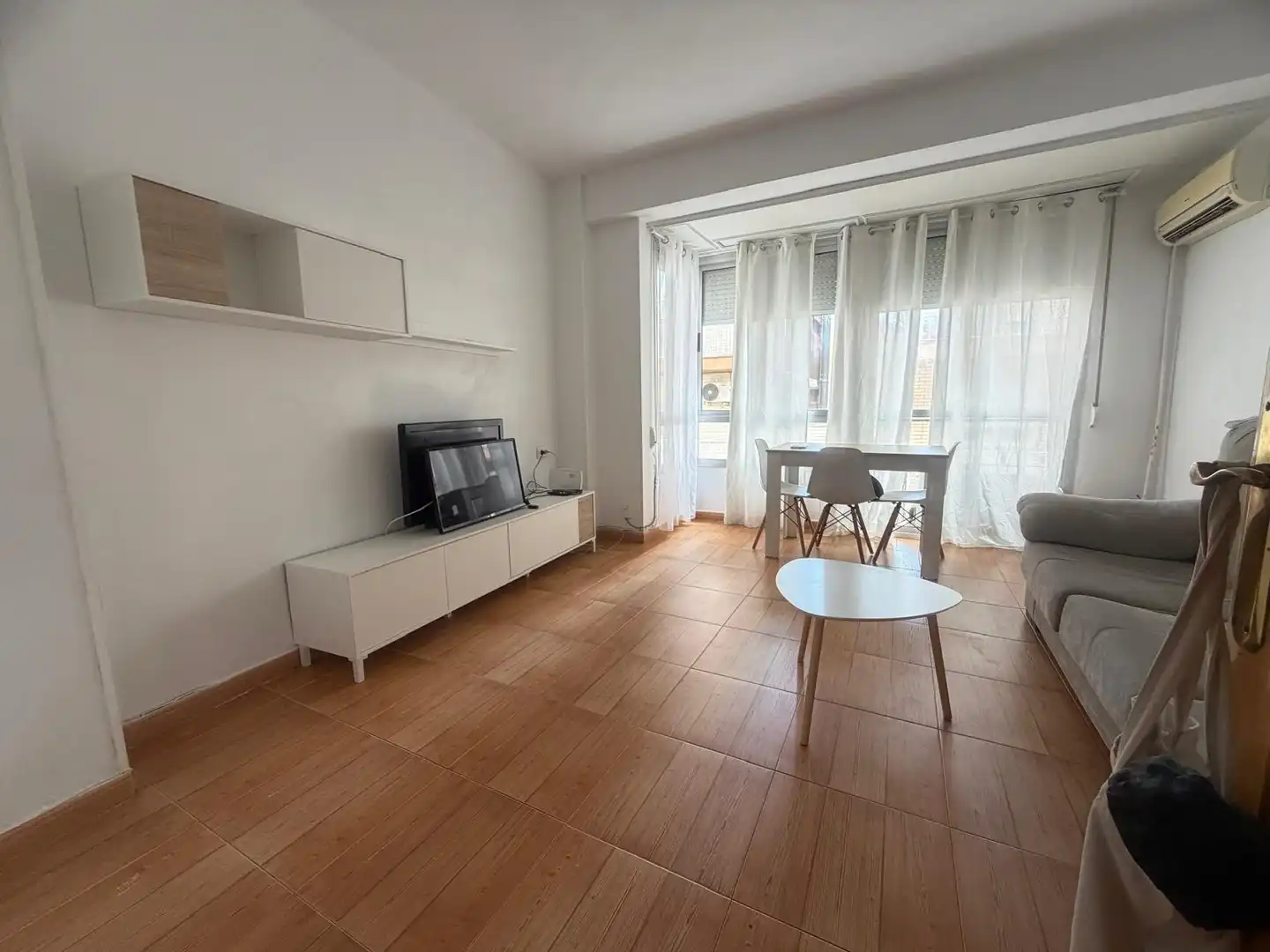 Living room of Flat for sale in Águilas  with Air Conditioner and Furnished