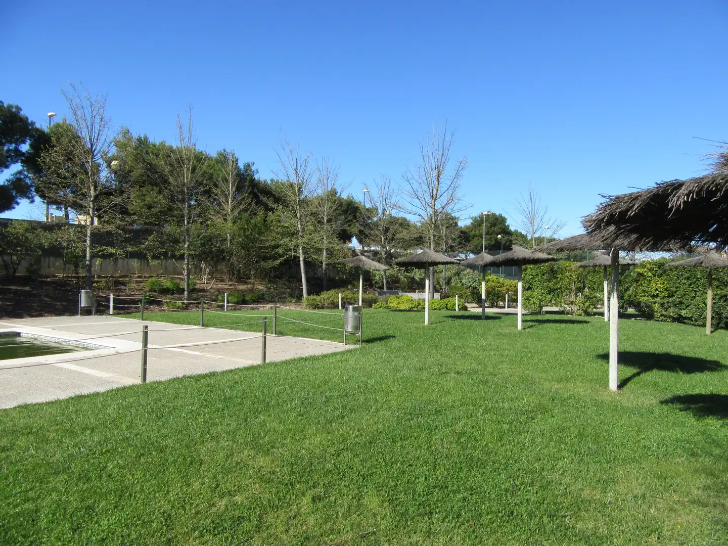 Garden of Detached homes for rent in Zaragoza  with Air Conditioner, Heating and Private garden