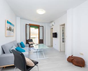 Living room of Flat to rent in  Granada Capital  with Air Conditioner, Heating and Furnished