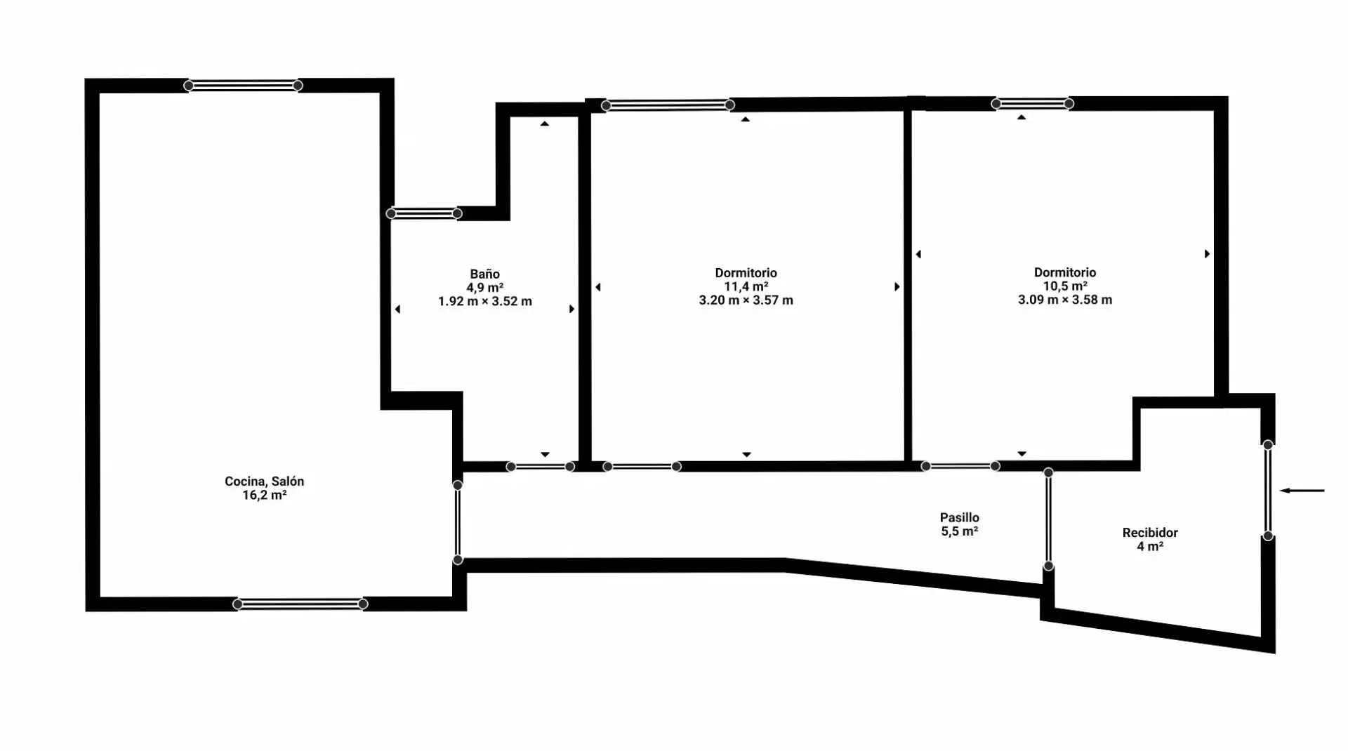 Piso en venta en Calle POSTIGO ALTO, 1, Casco Histórico