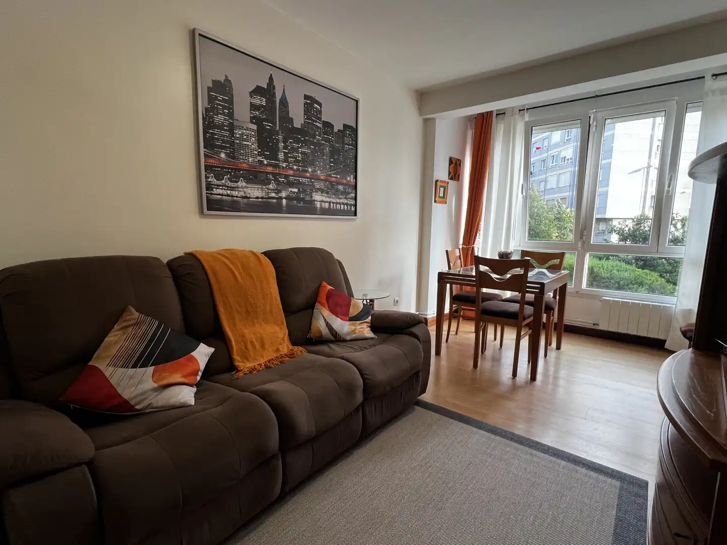 Living room of Flat for rent in Santander  with Heating