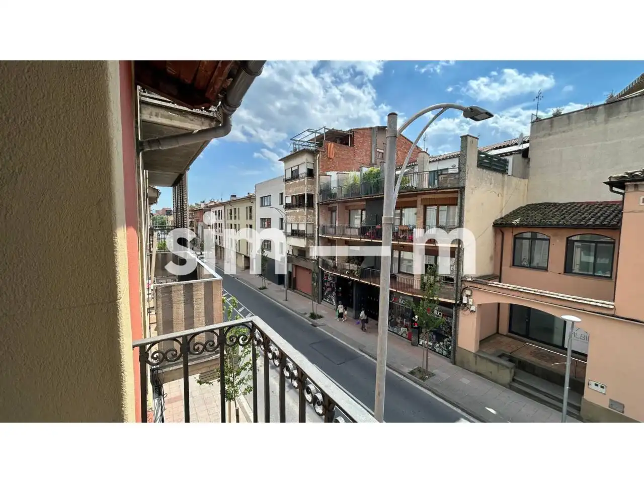Balcony of Houses for sale in Manlleu  with Air Conditioner, Parquet flooring and Terrace