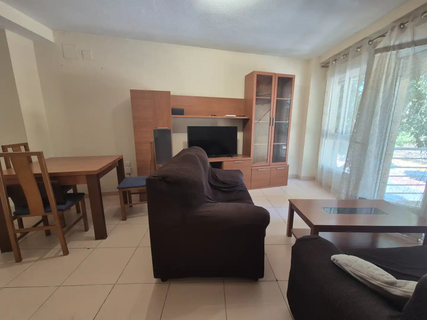 Sala de estar de Apartamento en venta en Badajoz con Aire acondicionado, Calefacción y Amueblado