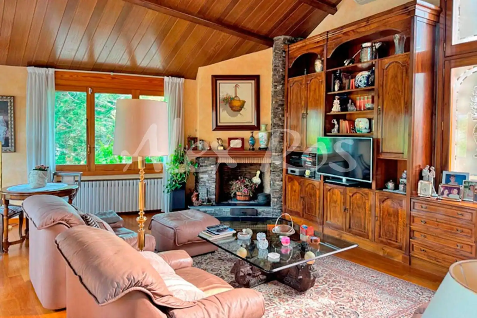 Sala d'estar de Casa o xalet en venda en La Seu d'Urgell amb Aire condicionat, Calefacció i Jardí privat
