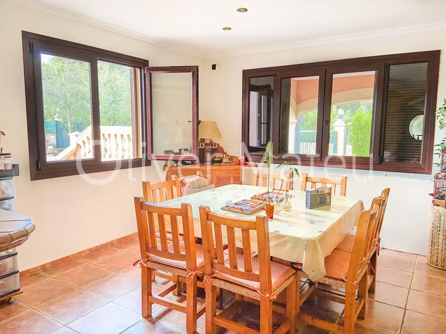Esszimmer von Haus oder Chalet zum Verkauf in Campos mit Klimaanlage, Heizung und Privatgarten