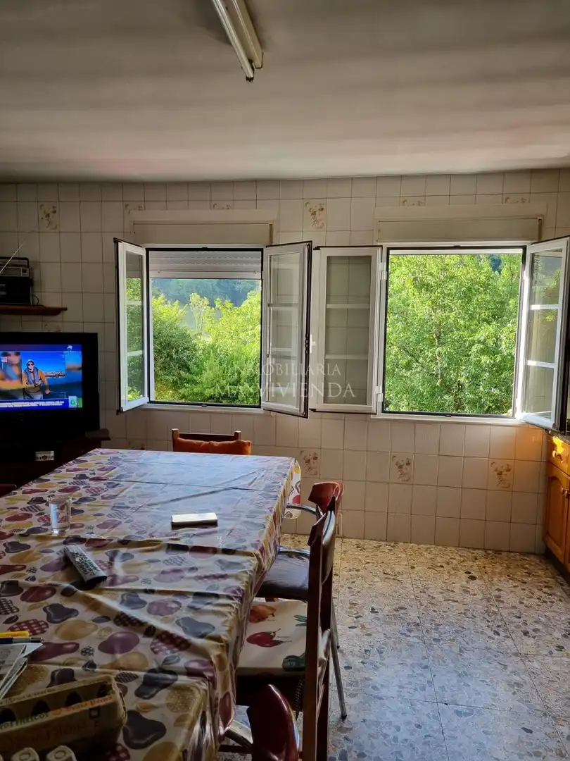 Cuina de Casa o xalet en venda en A Pobra do Brollón  amb Jardí privat