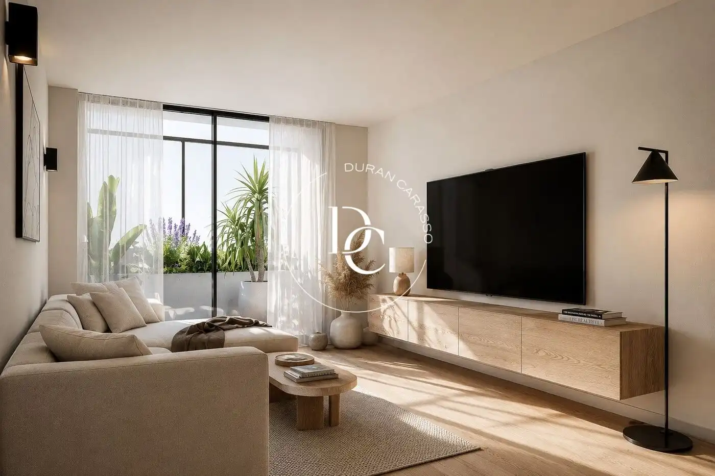 Sala de estar de Piso en venta en Barcelona con Calefacción