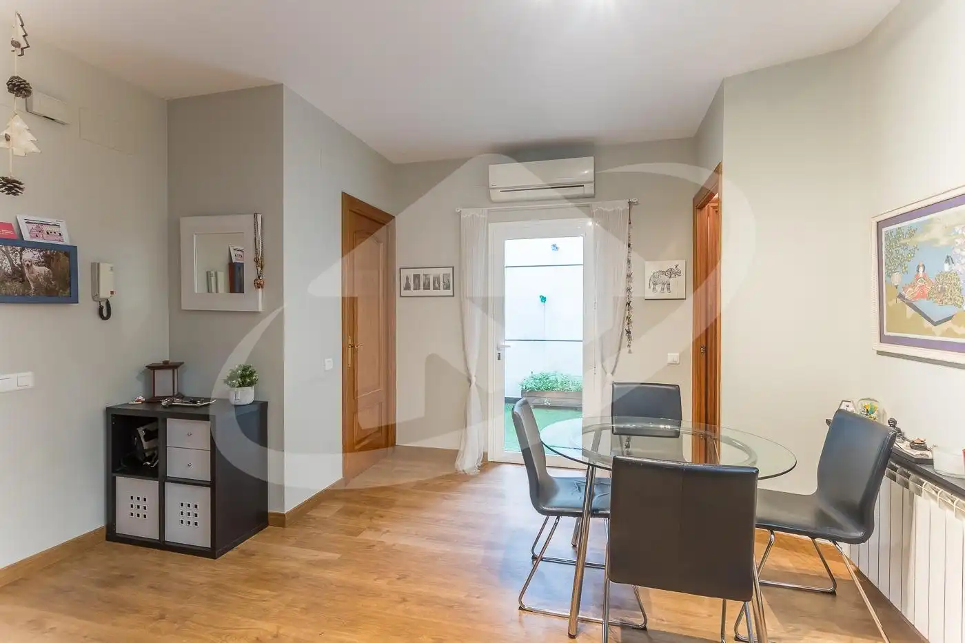 Dining room of Flat for sale in Sabadell  with Heating, Parquet flooring and Terrace