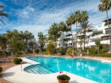Apartament amb piscina en venda a Milla de Oro