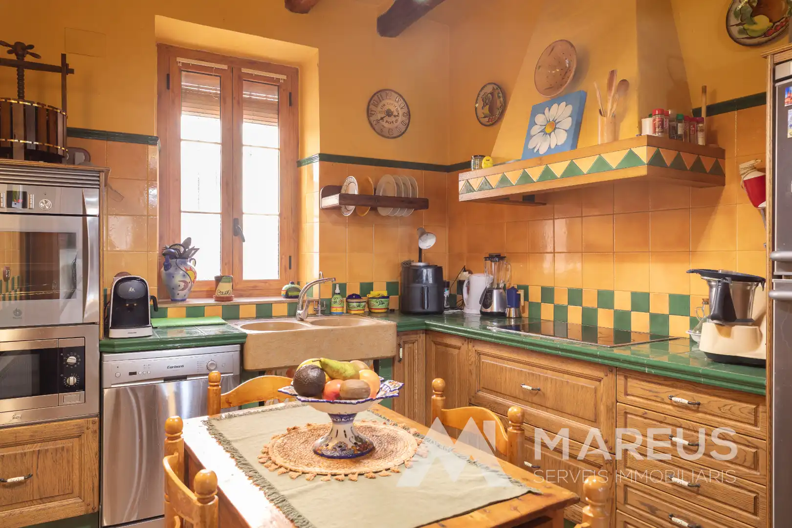 Cocina de Casa adosada en venta en Torrelavit con Calefacción