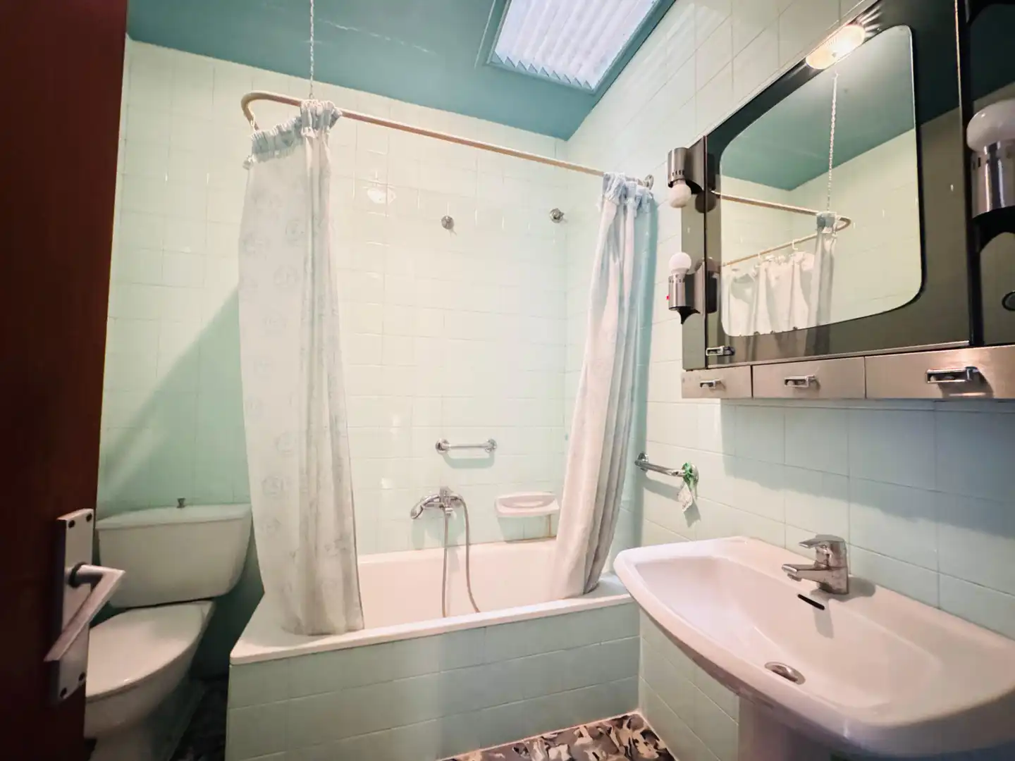 Baño de Casa adosada en venta en Llagostera con Calefacción y Balcón